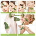 thumbnail image 4 of Jade Roller & Gua Sha Set Face Roller and Gua Sha Facial Tools for Skin Care Routine and Puffiness-Green, 4 of 6