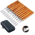 thumbnail image 1 of 12 PCS Set Woodworking Set Carving DIY Woodworking Set Multifunctional Household Carving Set with Storage Bag, 1 of 5