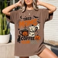 thumbnail image 3 of RosaWear Tired Moms Coffee Club Halloween Funny Mom Garment-Dyed Tee, 3 of 7