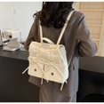 thumbnail image 5 of Mochila Miyagawa Sweet Bow para mujer, nueva moda 2024, mochila plisada coreana, bolso de mano de gran capacidad, informal y sencillo, 5 of 5