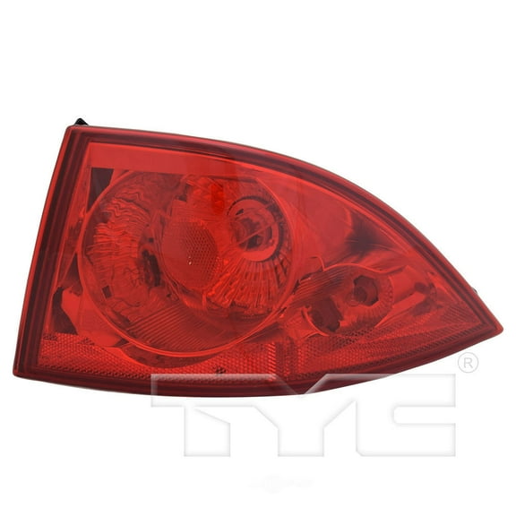TYC 11-6195-00-9 Capa Certified Tail Light Assembly Fits select: 2006-2011 BUICK LUCERNE CXL