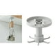 thumbnail image 2 of Organizador de utensilios de cocina giratorio de 6 ganchos con adhesivo Gray_Ceiling Mount, 2 of 9