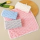 thumbnail image 5 of Toallas De Pañuelo Para Niños, Paquete De 12 Toallitas Faciales Pequeñas Con Patrón De Cuadrícula De Nubes, Súper Suaves Y Altamente Absorbentes Para Un Cuidado Delicado De La Piel, Ideales, 5 of 6