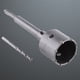 thumbnail image 5 of Cement Stone Hole Saw, 200mm Rod High Frequency Hole Cutter Welding For Drilling Walls For Bricks ANGGREK Otros, 5 of 8