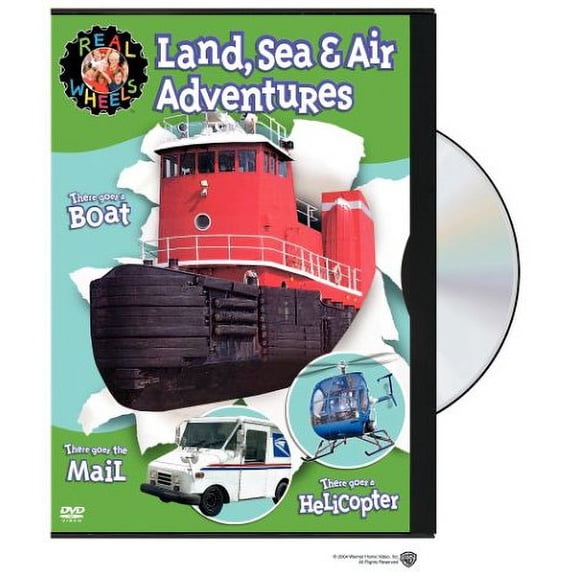 Real Wheels: Land, Air and Sea Adventures [DVD]