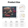 thumbnail image 2 of Lsque Colorful Rose Bird Print Wall Art – Decorative Picture for Living Room, Bedroom, and Office (Horizontal), 2 of 6