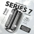 thumbnail image 3 of 74S Replacement Head for Series 7 Electric Shavers, Shaver Foil and Cutter Replacement Part Compatible with 7120s,7125s,7127cs,7171cc,7175cc,7185cc,7189cc,Silver, 3 of 8