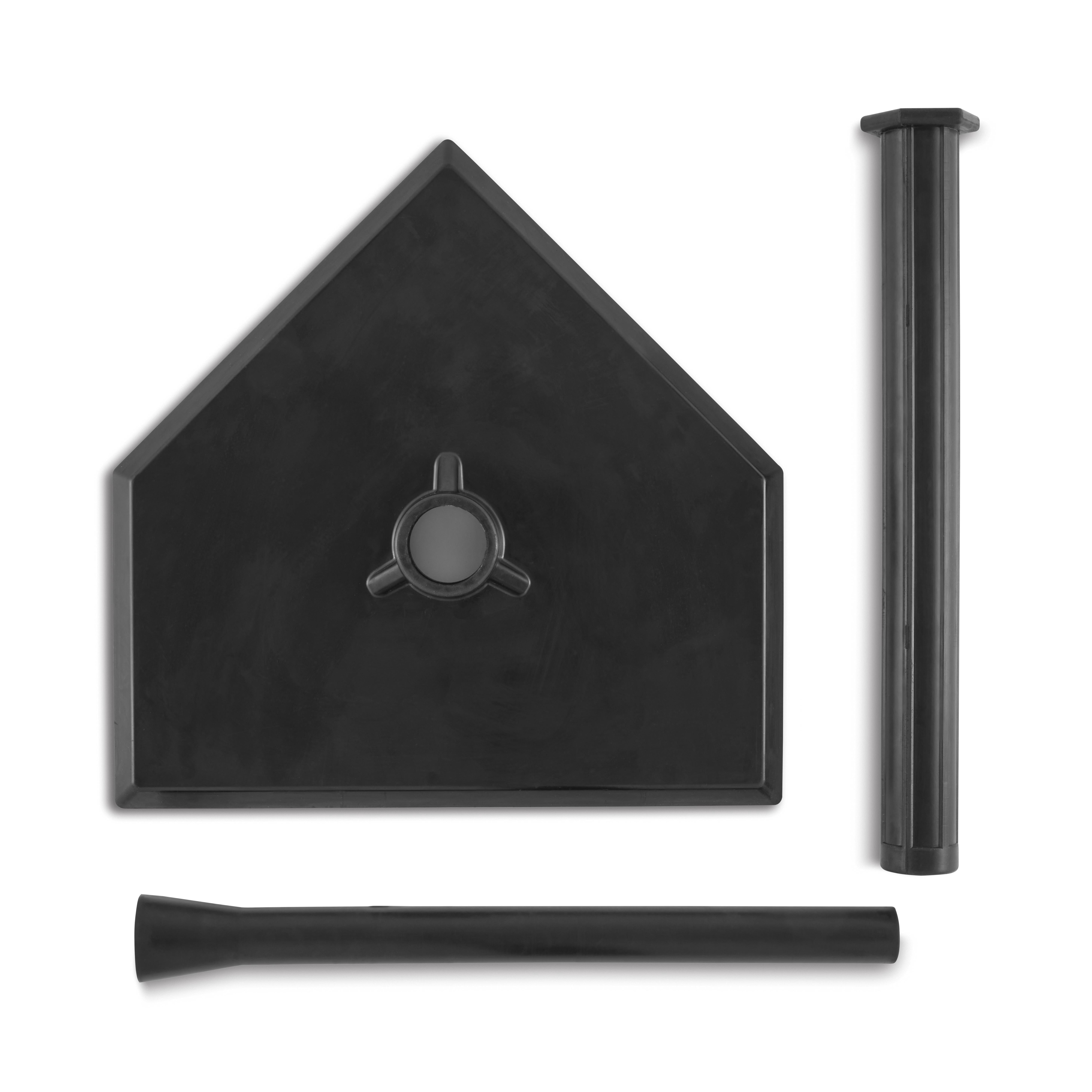Athletic Works Adjustable Height Baseball Batting Tee with Durable Rubber Base
