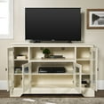 thumbnail image 5 of Highboy-Style Wood Media Storage Antique White TV Stand by Manor Park, 5 of 12