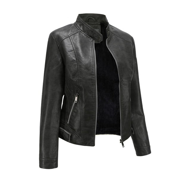 Girls' Solid Cropped Puffer Jacket - art class™ Black XS