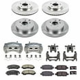 thumbnail image 2 of PowerStop Front and Rear Stock Replacement Brake Pad and Rotor Kit with Calipers Fits: INFINITI Select Models KCOE8006, 2 of 4