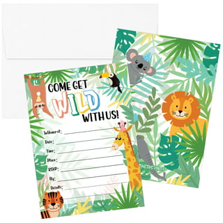 Jungle Animals Baby Gift Wrap – Present Paper
