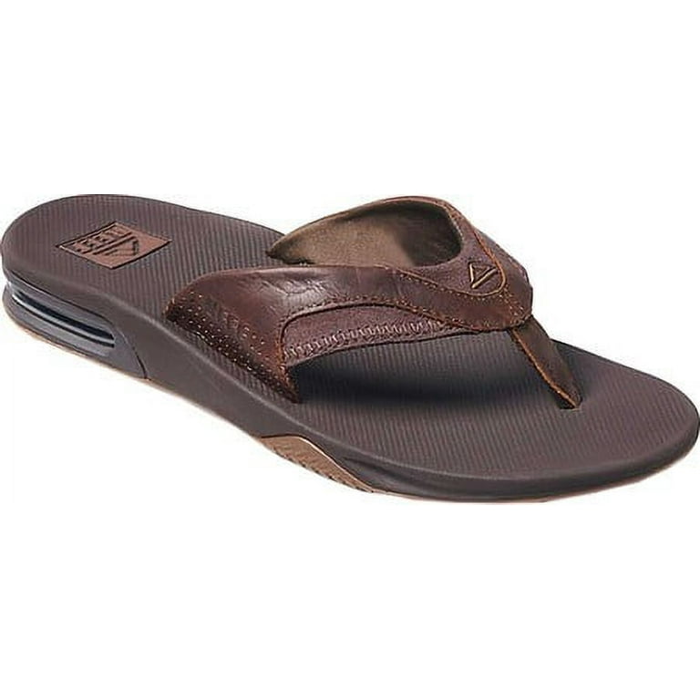 Reef leather on sale fanning brown