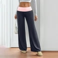 thumbnail image 5 of Sweatpants for Women Women Cargo Pants with Pockets Wide Leg Dress Pants for Women Women's Dress Pants for Work Women's Pants Casual Wide Leg Cargo Pants for Women, 5 of 6