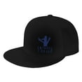 thumbnail image 1 of ZICANCN 1968 Slogan Poster Blue Baseball Caps, Trucker Hats for Men And Women, Adjustable Breathable Flat Caps, Black, 1 of 8