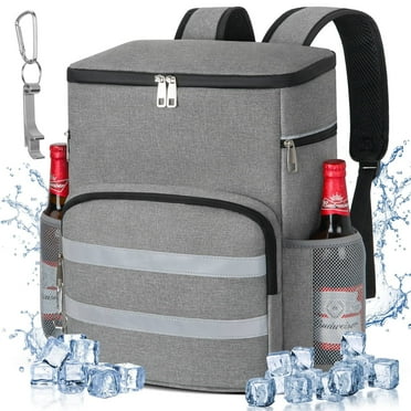 54 Cans Insulated LeakProof Travel Cooler Bags, 36L Camping Cooler Backpack Soft Backpack Coolers for Lunch Picnic Beach Work Trip Thermal Bag Drink Beverage Waterproof
