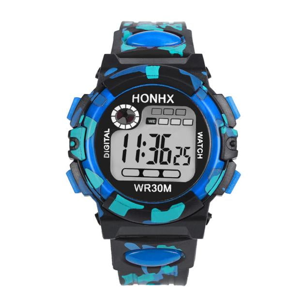 Kid's Watch for Sports Enthusiasts Multifunctional Electronic Timepiece for Kids and Teens Featuring Build and Practical Functions