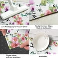 thumbnail image 3 of Pioneer Flower Floral Print Pattern Kitchen Rug Mat,Kitchen Runner Rugs Non Skid Washable,Decorative Kitchen Floor Mats for Kitchen,Sink,Laundry,17"X47", 3 of 5