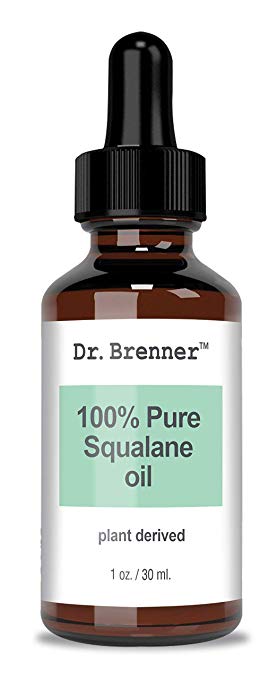 100% Pure Squalane Face Oil Anti Aging Moisturizer Derived From Fresh Olives For Skin And Hair 1oz
