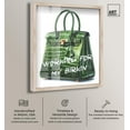 thumbnail image 2 of Doll Memories - Greeny Dream Shadowbox Print Modern Fashion Art by Art Remedy, Blonde Frame, 24 x 30, 2 of 7