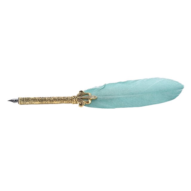 Pluma De Dibujo De Escritura, Pluma De Pluma Vintage De Forma única, Vacaciones De Cumpleaños Ligeras Hechas A Mano Para Estudiantes, Niños, Amigos, Regalo De Navidad Ccdes Otros