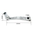 thumbnail image 1 of Palanca de cambios de motocicleta brillar Palanca de arranque plegable ATV Vehículo todoterreno Aluminio Plegable Blanco, 1 of 5