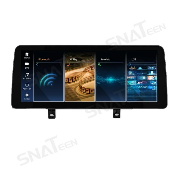 SNATEEN 12.3 inch Linux Carplay Screen/Radio/Multimedia Player for BMW 7 Series F01 2008-2015 Universal Car Navigation/GPS Upgrade Headunit Display 1080P Touch Screen Replace System
