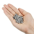 thumbnail image 4 of 100 Sets Spike Rivet 7mm Pyramid Rapid Rivet Studs Square Spikes Silver Tone, 4 of 6