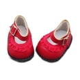 thumbnail image 1 of Zapatos de muñeca Strade Fareast Limited Hechos a mano Rojo para muñecas de 15 cm y 17 cm, 1 of 8