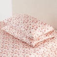 thumbnail image 3 of Better Homes & Gardens 300 Thread Count 100% Cotton Wrinkle Resistant Sheet Set, Queen Floral, 3 of 7