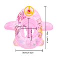 thumbnail image 2 of EIGTHTAIL  Swimming Rings Floaties Swim Float Tube Baby Inflatable Swim Ring with Steering Wheel for Kids Toddlers (Butterfly Girl), 2 of 7