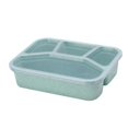 thumbnail image 2 of Boîte à Lunch Réutilisable 4 Compartiments Boîte de Rangement Alimentaire en Plastique, 2 of 9