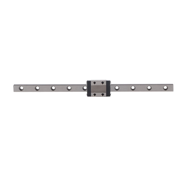 Linear Rail Guide MGN9 Linear Rail with Black Carriage Block, CNC Rail for Automation Equipment