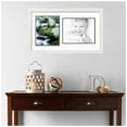 thumbnail image 2 of ArtToFrames Collage Photo Picture Frame with 1 - 8x10, 8.5x11" Openings, Framed in White with Fabric White and Black Mats (CDM-3966-103), 2 of 8