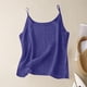 thumbnail image 2 of Vestidos Casuales Para Mujer, Blusas De Mujer De Moda Top informal de lino con tirantes de color liso para mujer, 2 of 6