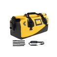 thumbnail image 2 of jinwen Motorcycle Tail Bag Backpack Versatile Duffel Bag Water Resistant Saddle Bag Yellow 66L, 2 of 9