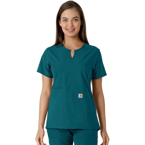 Carhartt Scrubs C12413 Women's ForceCaribbean Blue5X-Large