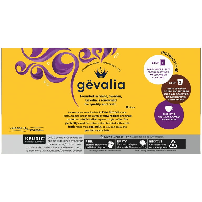 Gevalia peppermint mocha latte sales