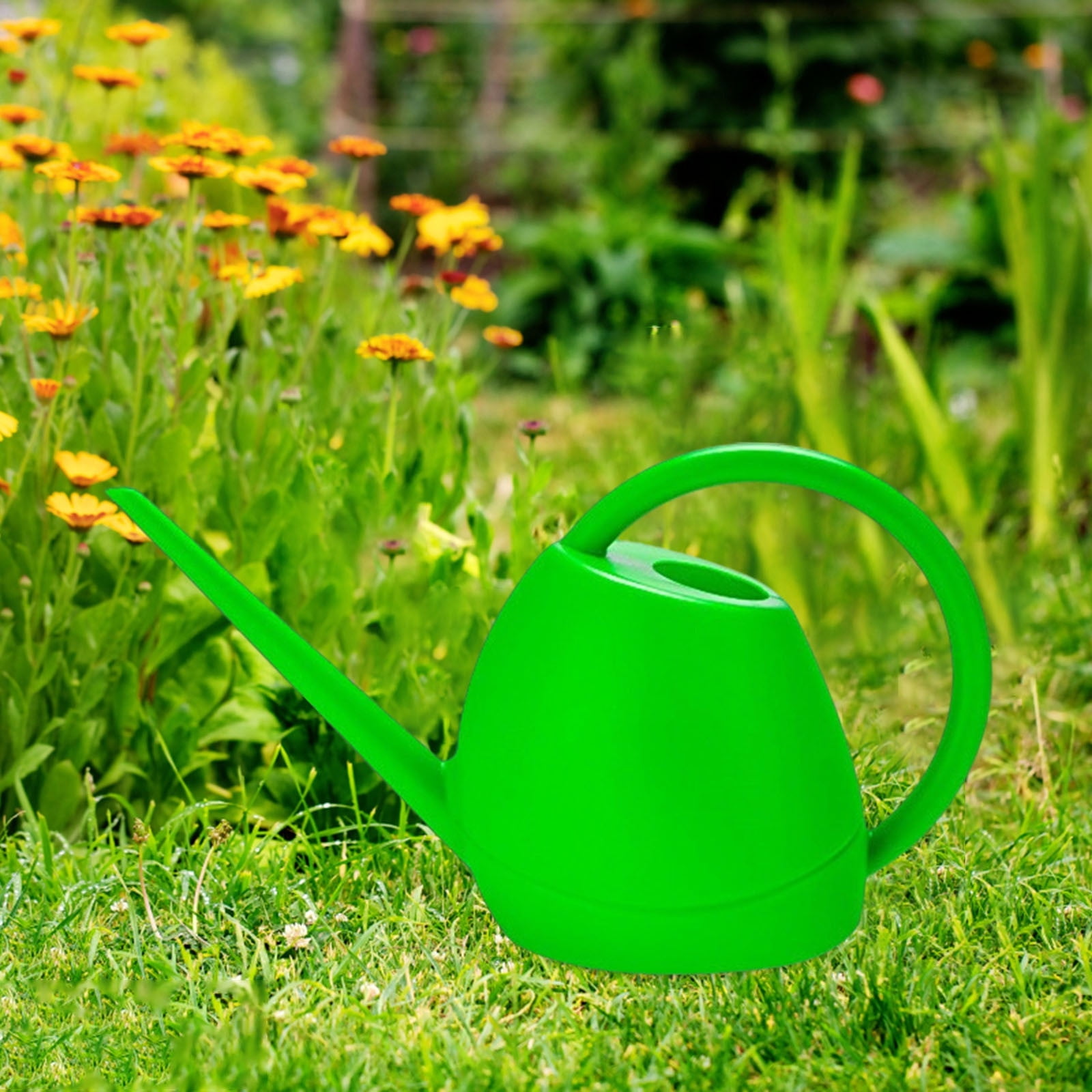35L Garden Watering Can Long Spout Detachable Shower Head Indoor Outdoor Flower Pot Lightweight Design