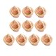 thumbnail image 5 of 10 cestas pequeñas de ratán tejidas a mano para flores, resistentes y ligeras, para dulces. Blanco, 5 of 6