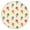 Pattern, variant on Waterproof Round Tablecloth with Colorful Exotic Floral and Palm Leaf Patterns, Elastic Edge Fit, Backed for Non-Slip Use, Fits 44-50 Inch Tables