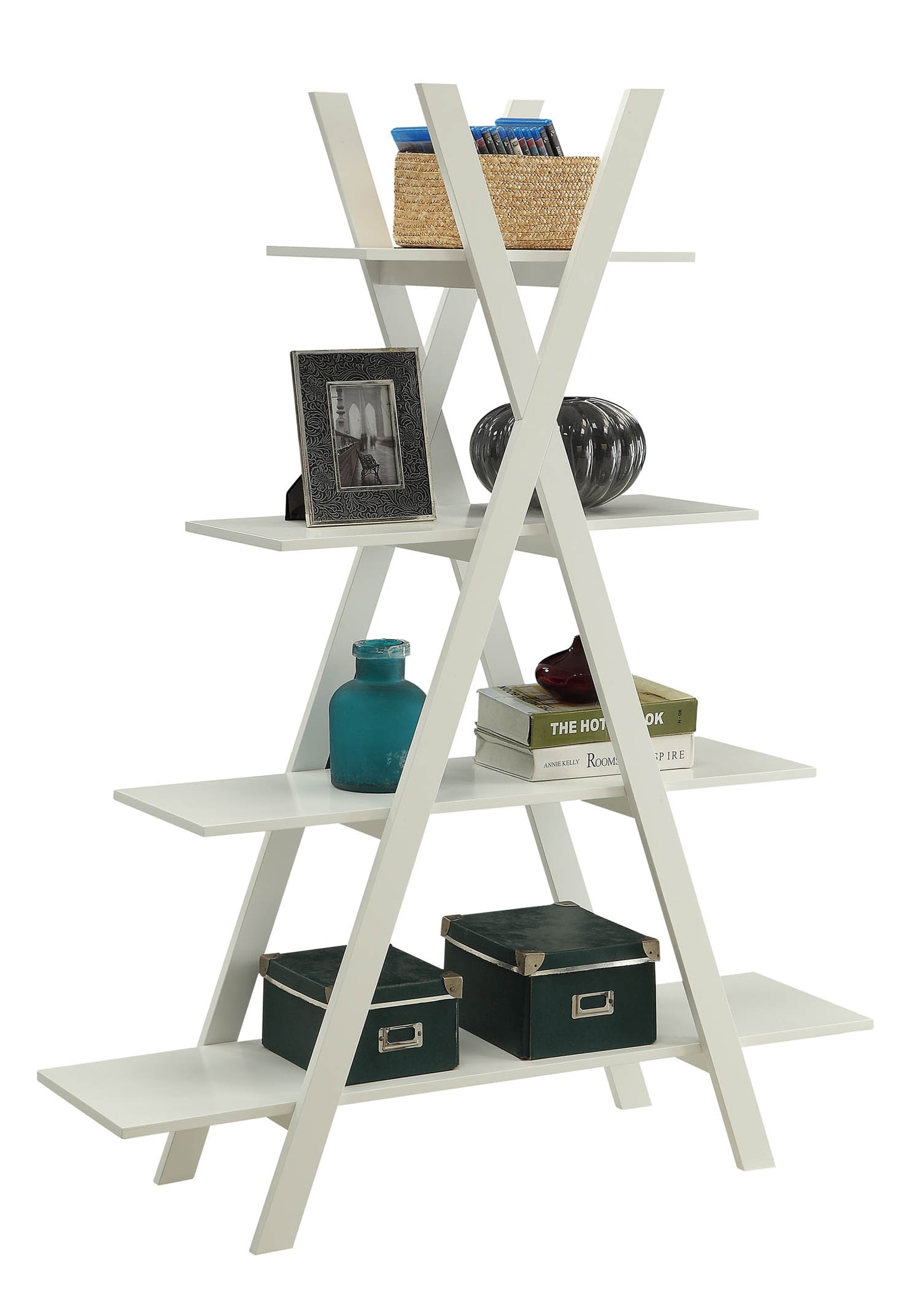 Convenience concepts oxford a frame bookshelf 203060 deals