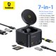 thumbnail image 3 of Cargador inalámbrico magnético Baseus para iPhone 16 15 Pro Max MagSafe Qi2 15W Fast PD Hub USB 4K 60Hz USB 3.1 SD TF Cargador de teléfono, 3 of 5