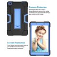 thumbnail image 3 of Mignova pour Lenovo Tab E8/TB8304F Étui pour Tablette 8,0 Pouces, Étui Hybride Robuste Antichoc avec Armure Rigide, Protection Intégrale avec Support Intégré pour Lenovo Tab E8/TB8304F 8,0 Pouces (Noir/bleu), 3 of 7