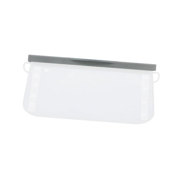 Bolsa de silicona para almacenar alimentos, reutilizable, para congelador, para lavavajillas y microondas. Pequeño