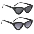 thumbnail image 1 of Gafas de Sol Soledad de Moda para Mujer Gris/Negro, 1 of 10