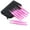 Pink, variant on Rainbow Stainless Steel Tweezers Kit Precision Tweezers Set For Eyelash Extension Facial Hair Eyebrows Nail Art, 8 Pcs in a Case