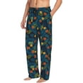 thumbnail image 6 of Rateoe Hawaiian Style Pattern Men’s Ultra-Soft Comfy Pajama Lounge Pants Sleepwear,Comfortable Lounge Wear,lightweight Pajamas, Casual Home Wear-Medium, 6 of 6