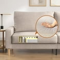 thumbnail image 2 of Zinus Colton 76 inch 3 Seat Upholstered Sofa Couch, 2 of 9