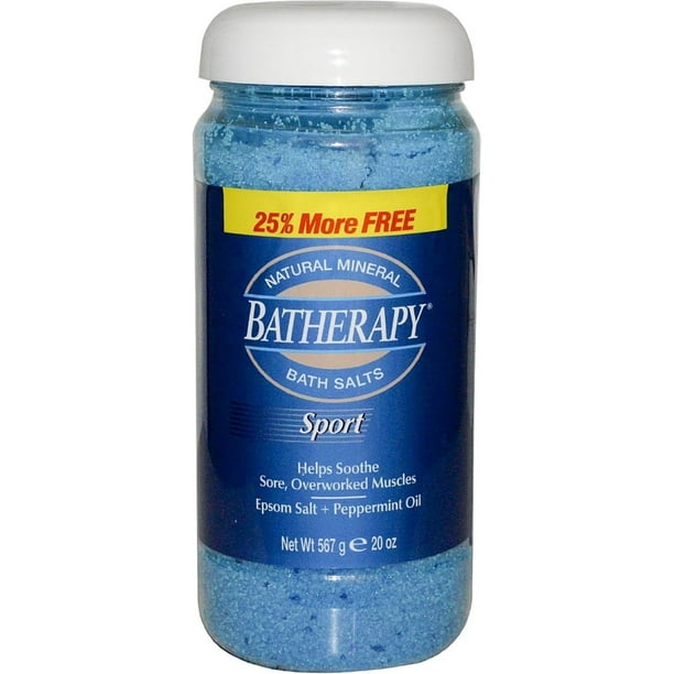 BATHERAPY Bath Salts, Sport 20 oz